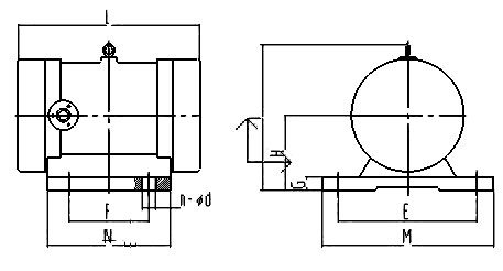 振動(dòng)電機(jī)安裝尺寸