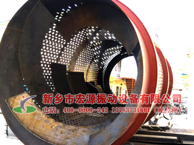 大型無軸滾筒篩